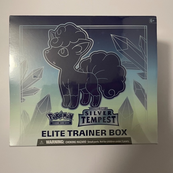 Pokemon TCG Elite Trainer Box - Silver Tempest SWSH12 - Picture 1 of 2